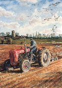 MF 35 PLOUGHING